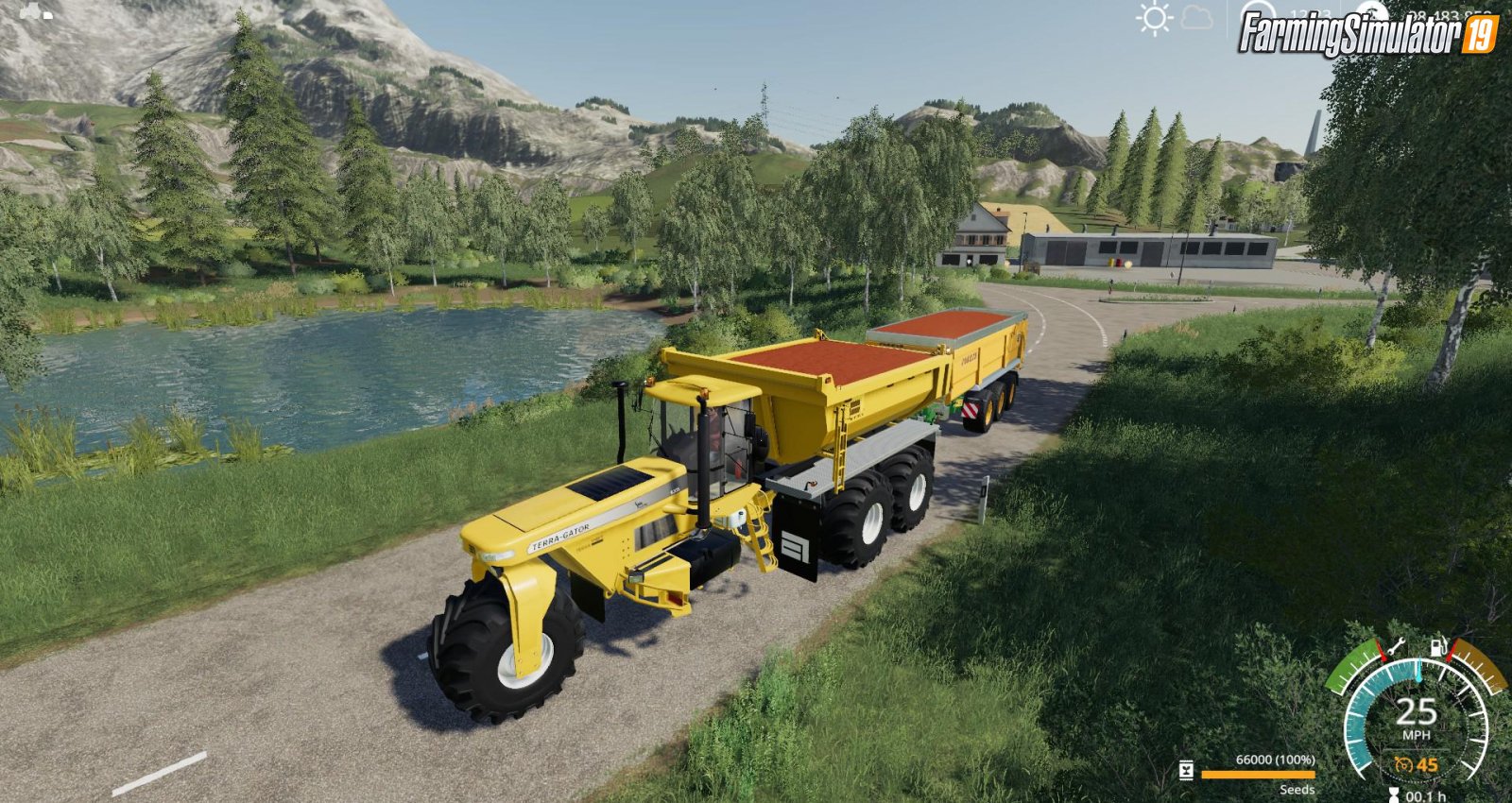 Combine Terragator 6203 v3.0 for FS19