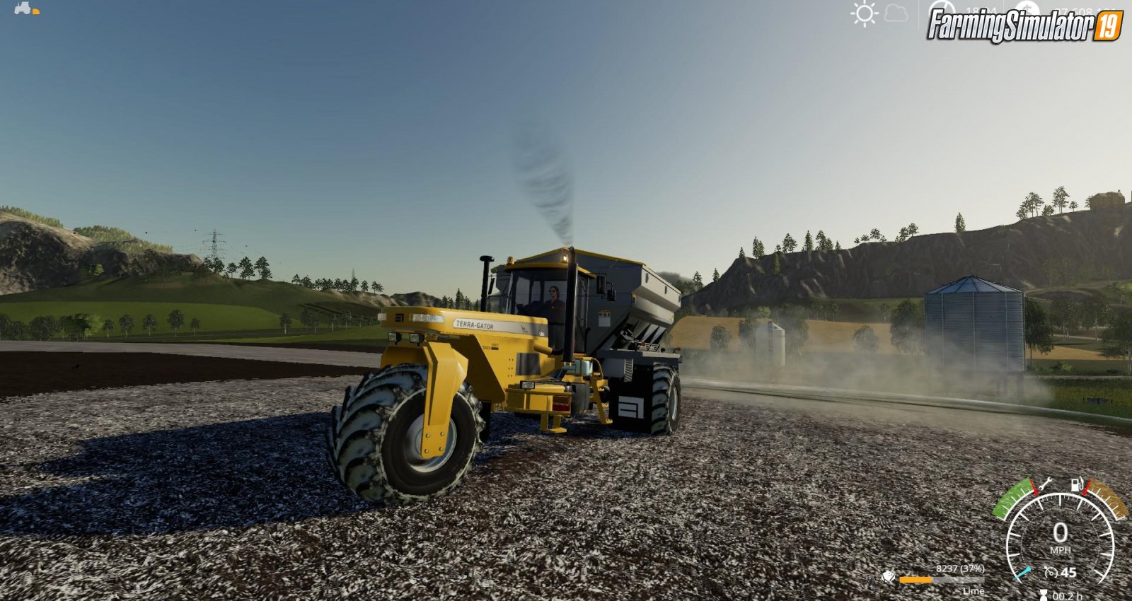 Combine Terragator 6203 v3.0 for FS19