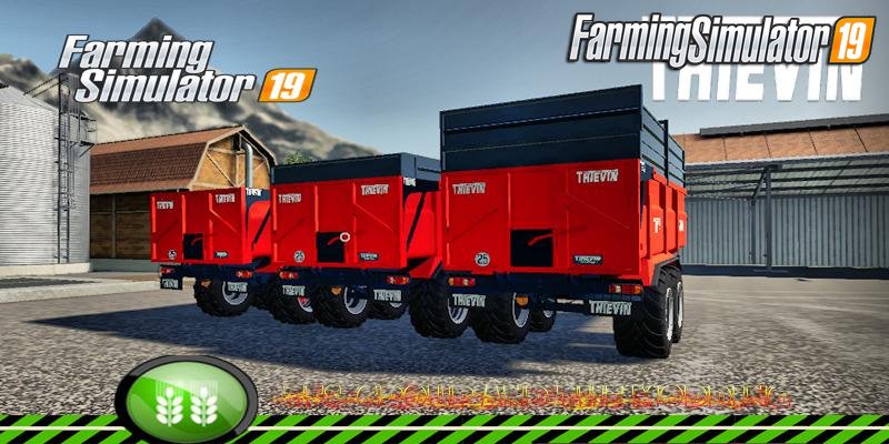 Trailer THIEVIN 18T v1.0 by TFSG for FS19