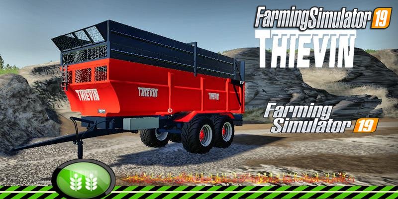 Trailer THIEVIN 18T v1.0 by TFSG for FS19