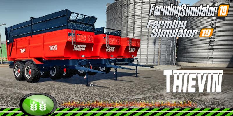 Trailer THIEVIN 18T v1.0 by TFSG for FS19