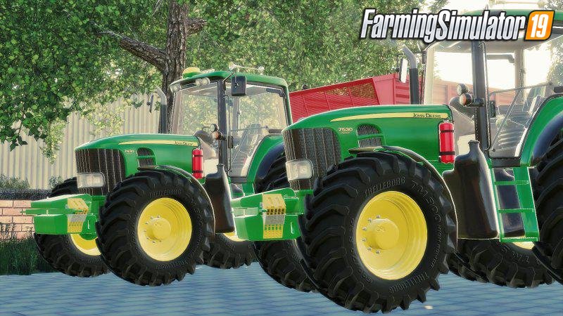 Tractor John Deere 7430/7530 Premium for FS19