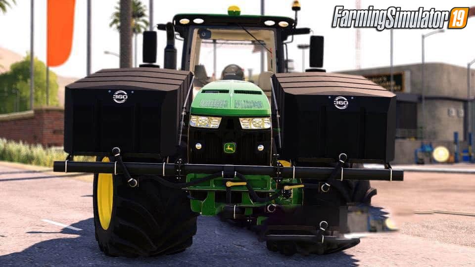 360 Yield Tanks v1.0 by SFI Modding for FS19