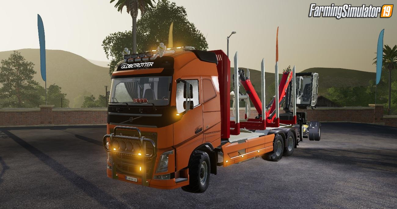 Volvo FH16 750 Wood Truck for FS19