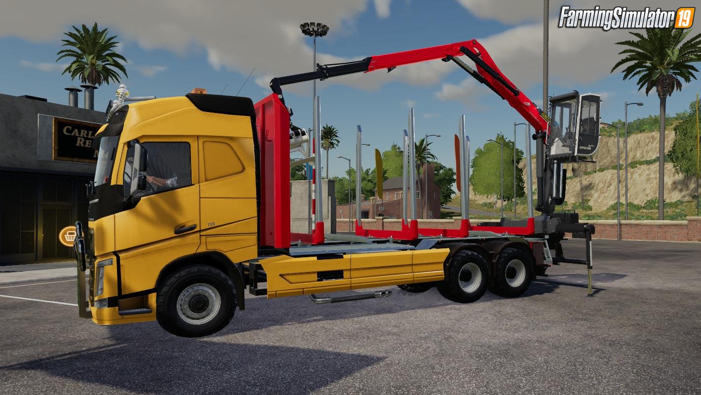 Volvo FH16 750 Wood Truck for FS19