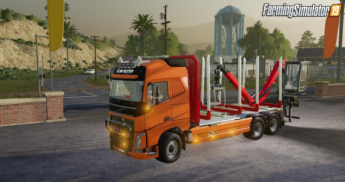 Volvo FH16 750 Wood Truck for FS19