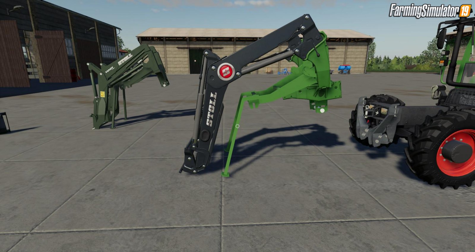 Stoll FL Adapter for Fendt F 380 GTA for FS19