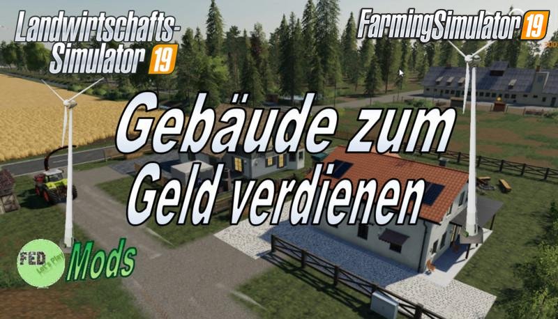 Ferienhaus zum Geld verdienen v1.0 for FS19