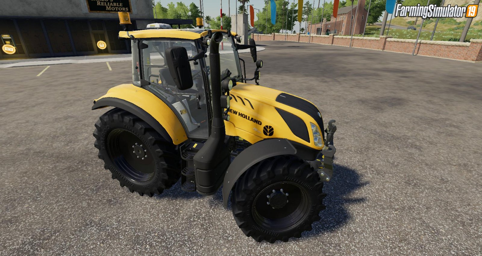 Tractor New Holland T5 by Gamling for FS19