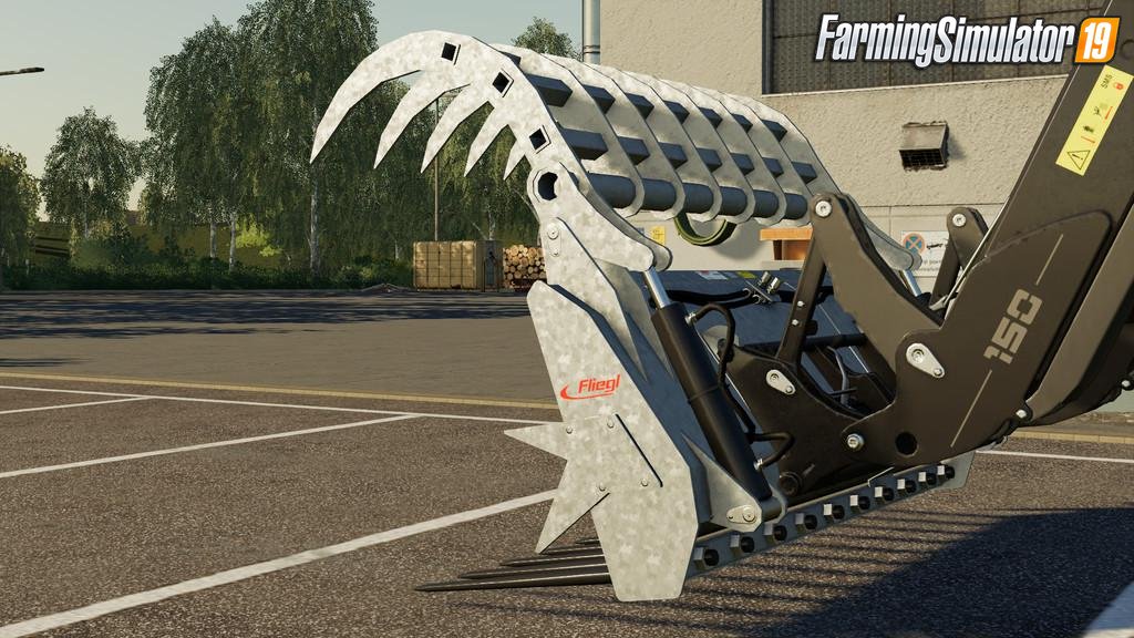 Fliegl Silograbshovel by Gamer8250 for FS19