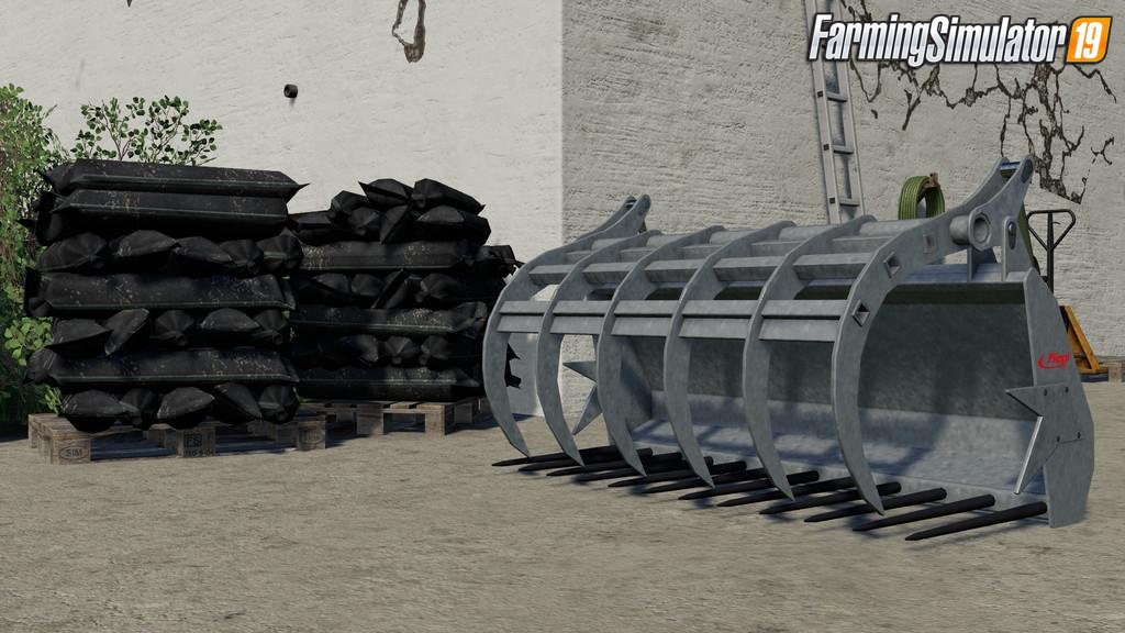 Fliegl Silograbshovel by Gamer8250 for FS19