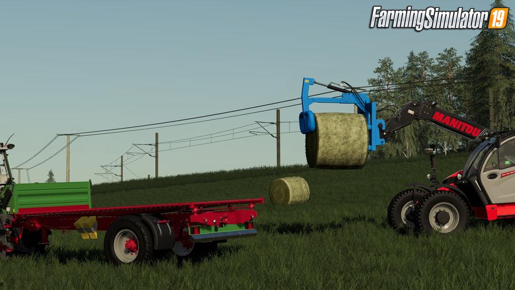 Lizard SH-1 Balegrab v1.0 for FS19