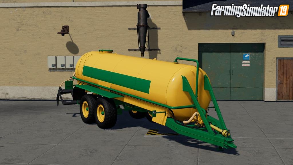 Trailer Slurry Tanker 14 with injector v1.0 for FS19