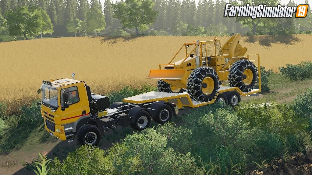 Skidder MF320 v1.0 by Blacksheep Modding for FS19