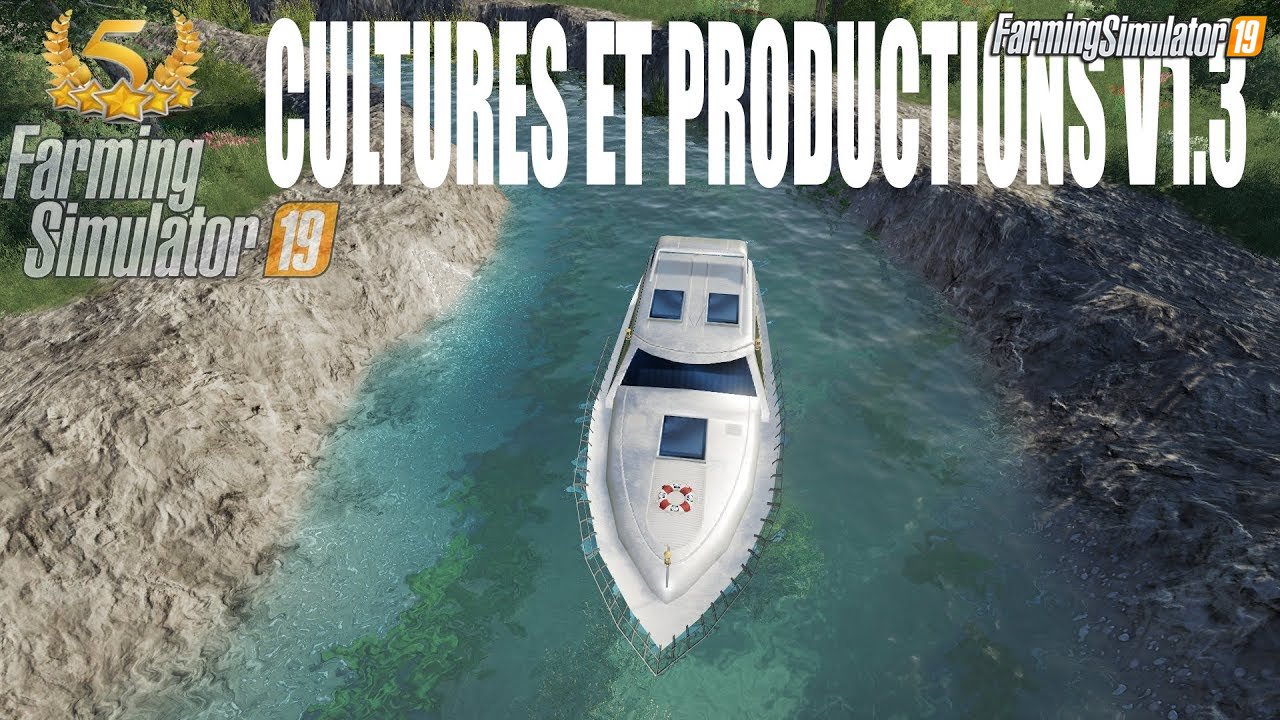 Cultures et Productions Map v2.1 for FS19