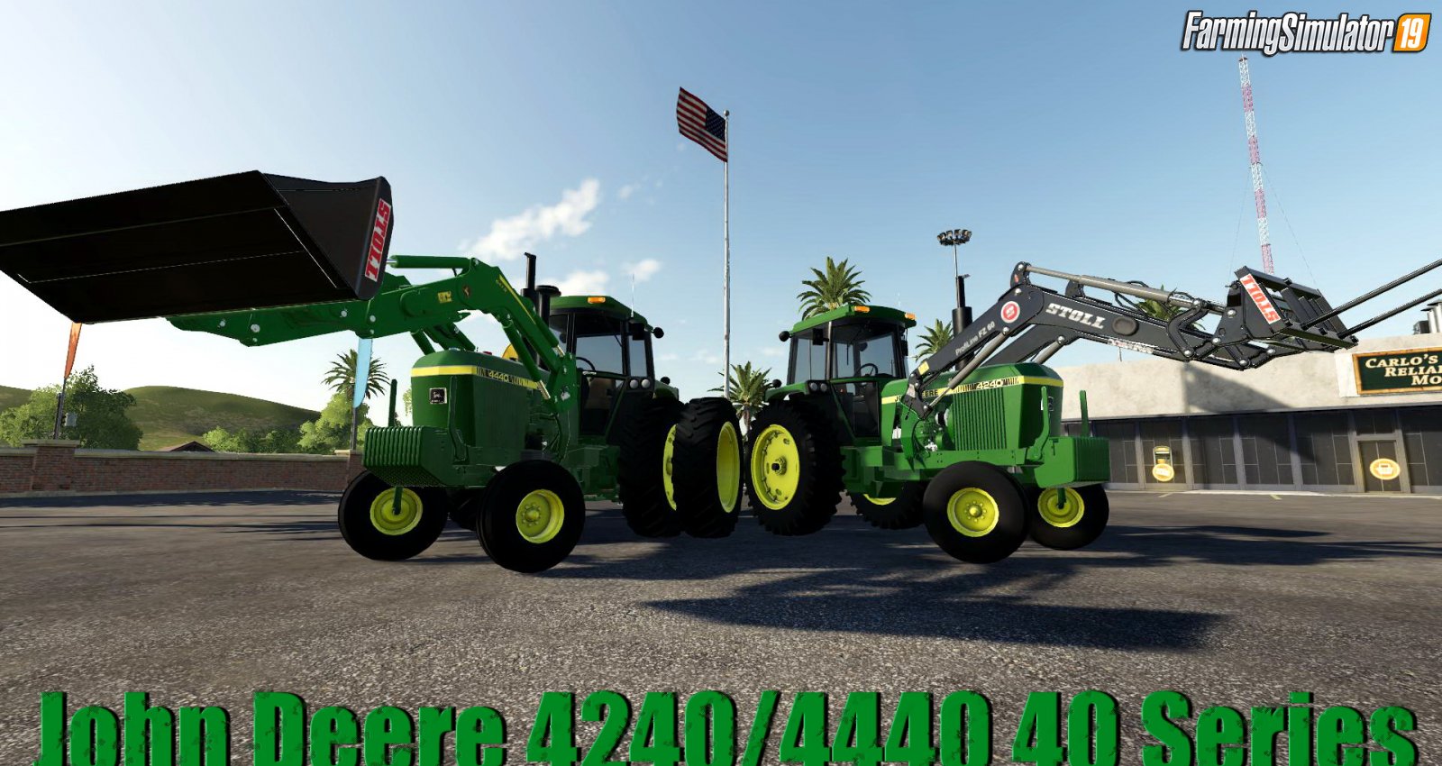 Tractor John Deere 4240/4440 40 Series v1.0 for FS19