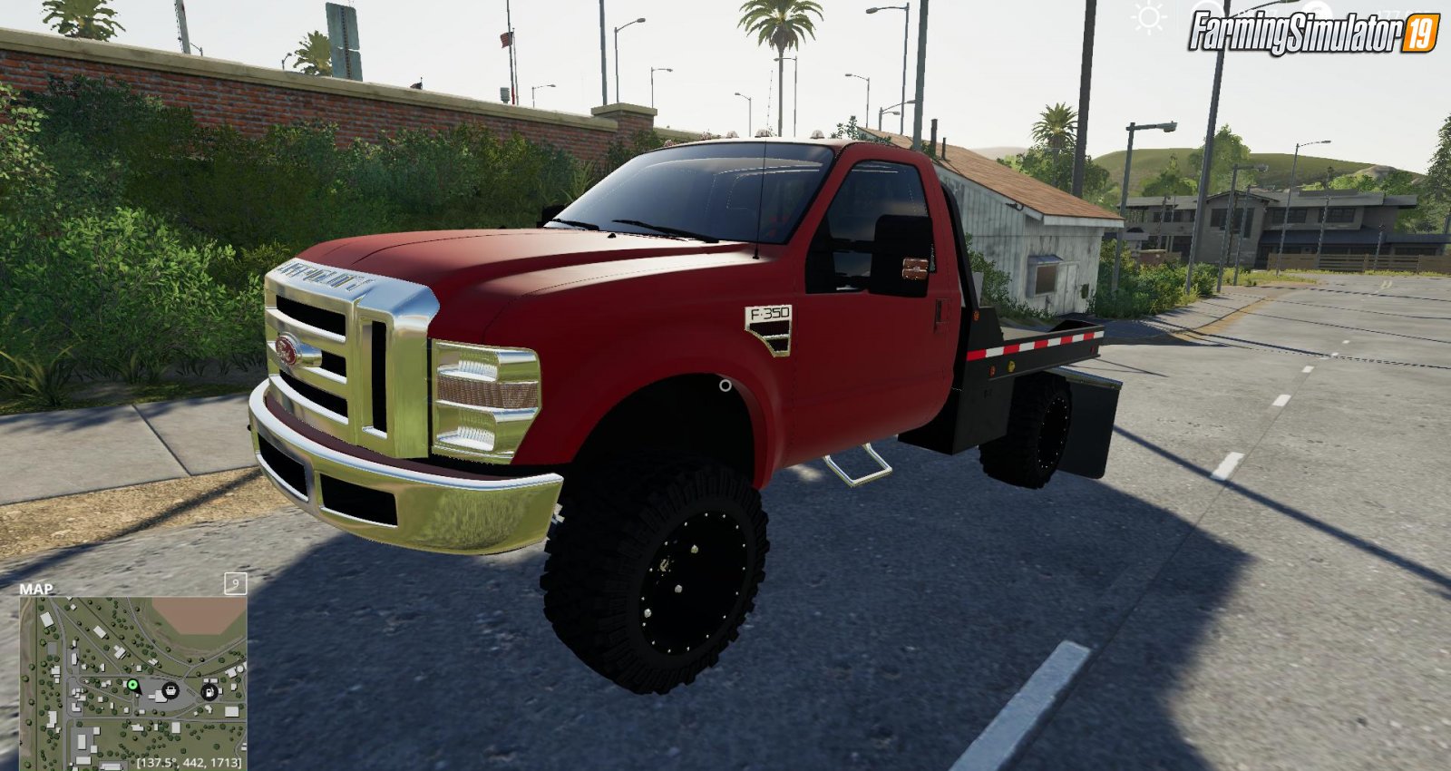 Ford F-350 RegCab Flatbed 2010 v1.0 for FS19