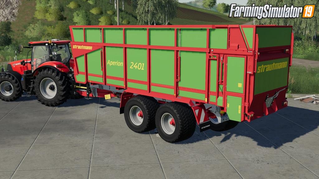 Trailer Strautmann Aperion 2401 v1.0 for FS19