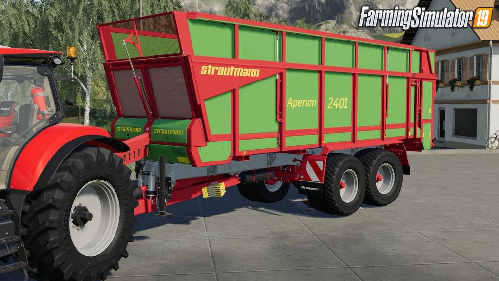 Trailer Strautmann Aperion 2401 v1.0 for FS19