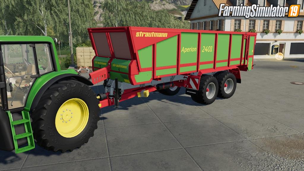 Trailer Strautmann Aperion 2401 v1.0 for FS19