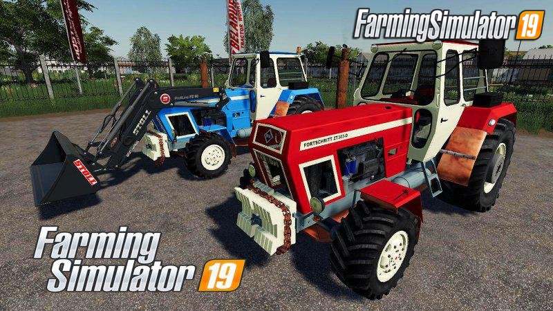 Tractor Fortschritt ZT 303D v1.0 for FS19