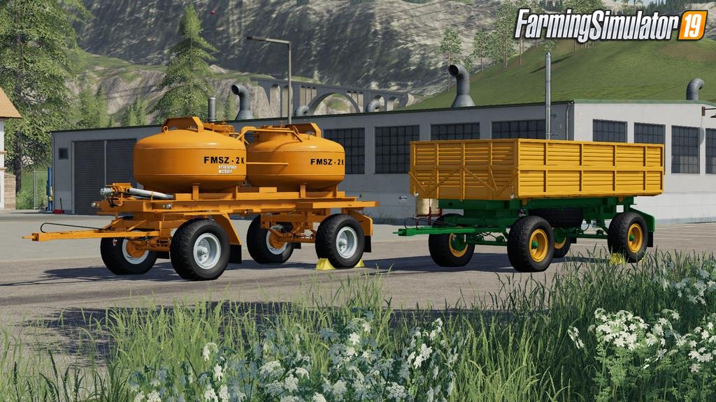 Trailers Pack Mbp 9, FMSZ 2K v1.0 for FS19