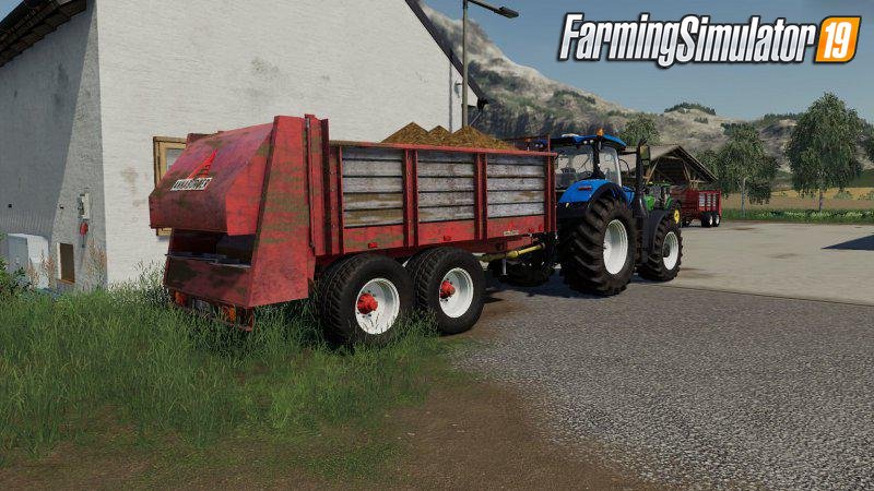 Trailer AnnaBurger HTS Manure spreader v1.0 for FS19