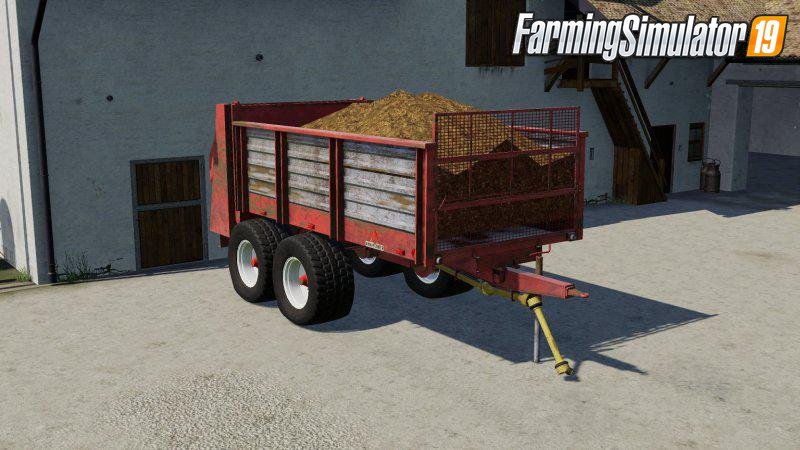 Trailer AnnaBurger HTS Manure spreader v1.0 for FS19