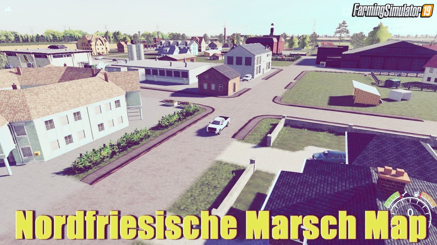 Nordfriesische Marsch Map v1.5 for FS19
