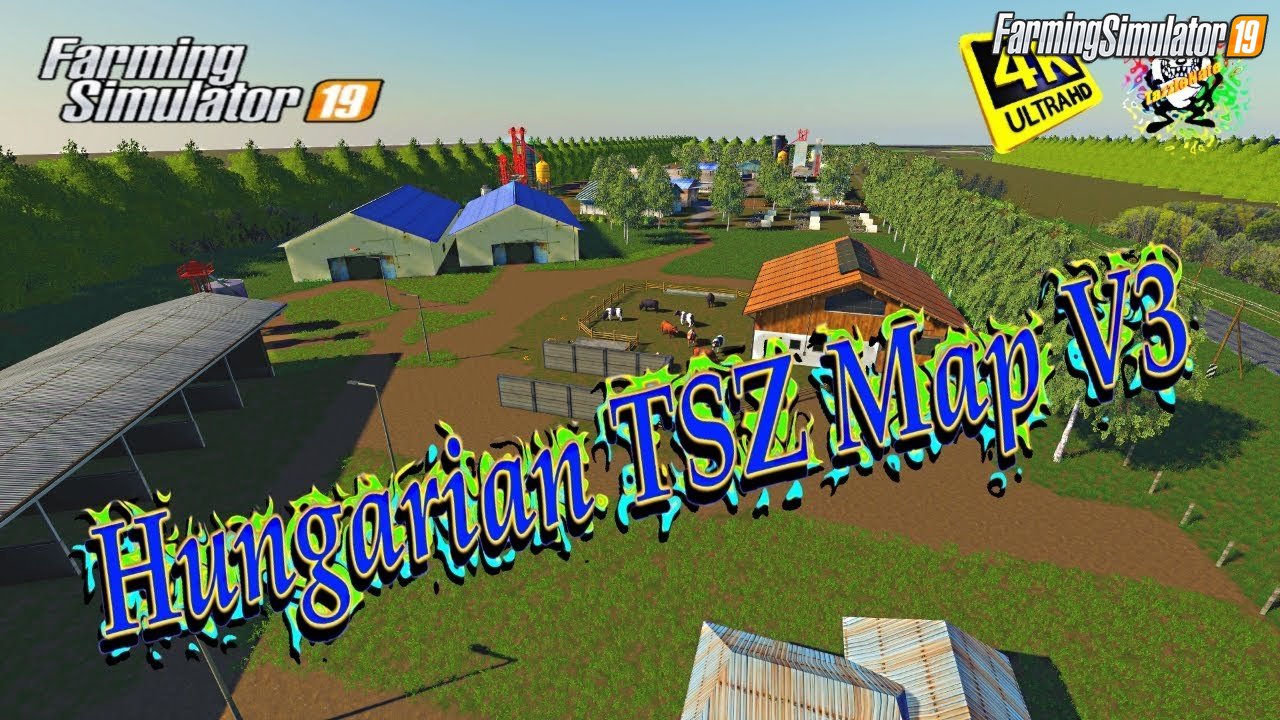 Hungarian TSZ Map v3.0 By Farok for FS19