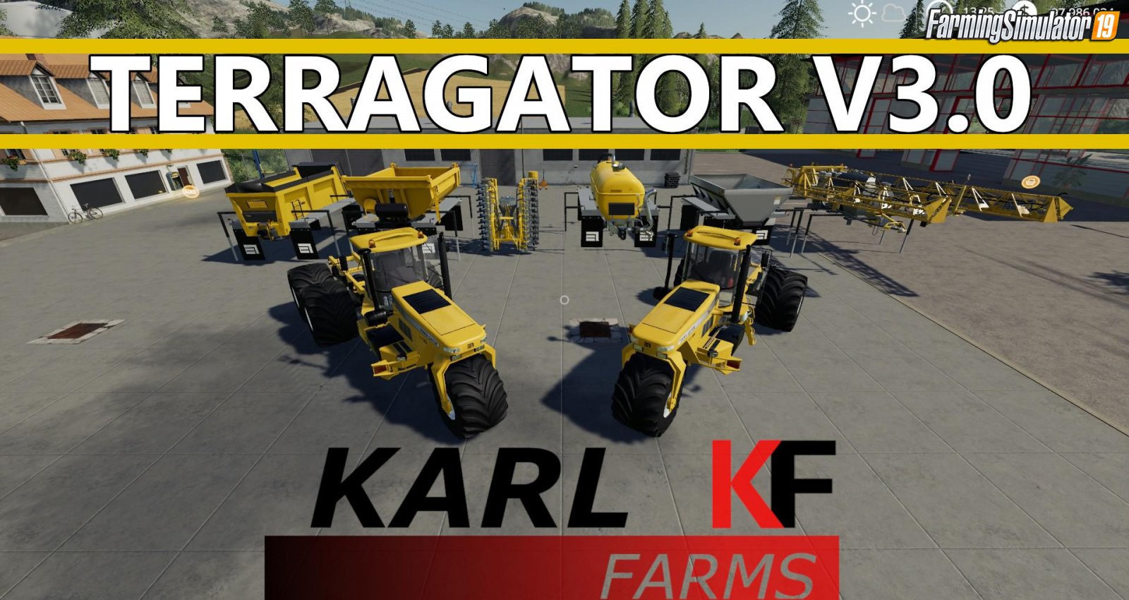 Combine Terragator 6203 v3.0 for FS19