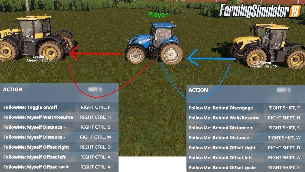 Follow Me Mod by Decker_MMIV for FS19