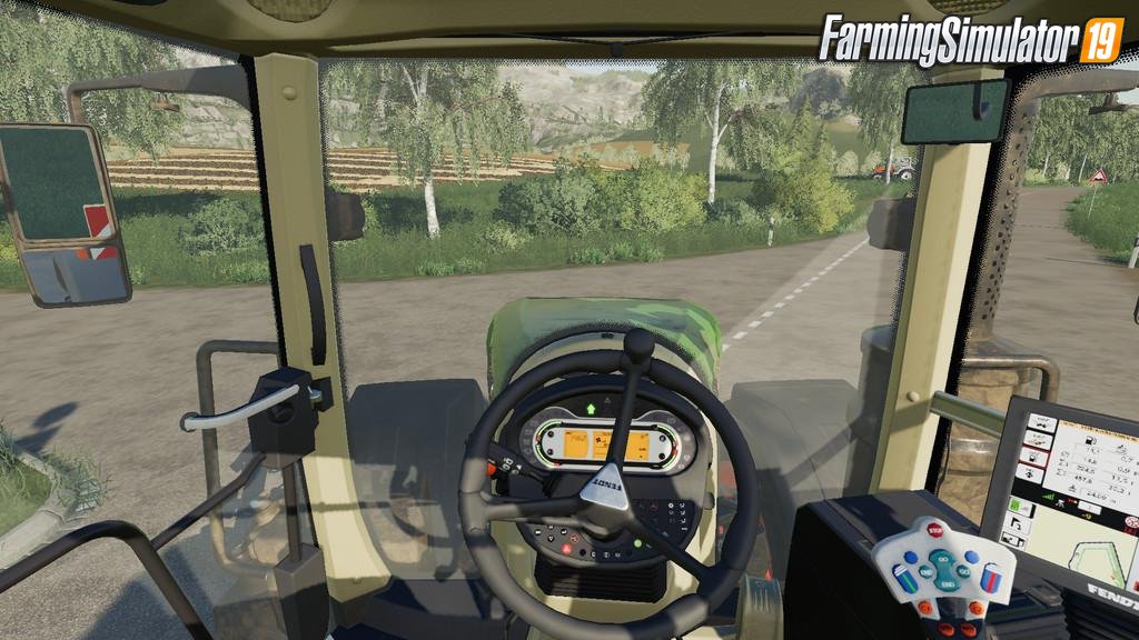 Realistic Steering Mod v1.0 for FS19