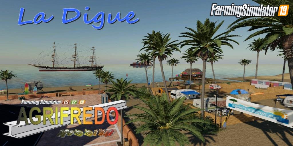 La digue - TP MAP v1.0 by AGRIFREDO for FS19