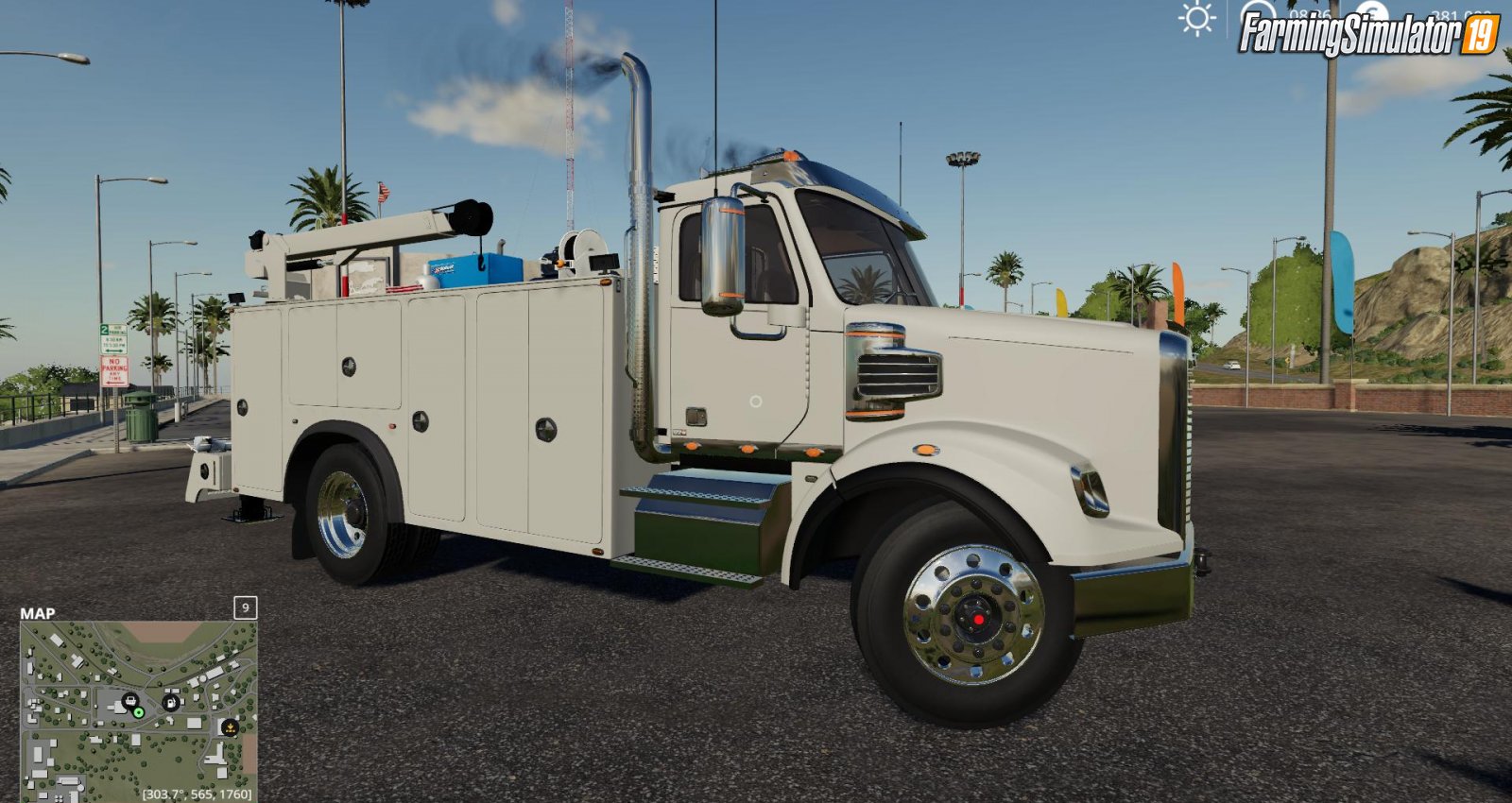 Freightliner Service Truck v1.0 for FS19