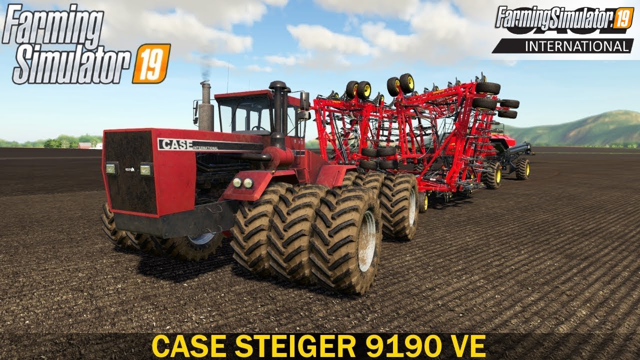 Tractor CASE STEIGER 9190 - Farming Simulator 19