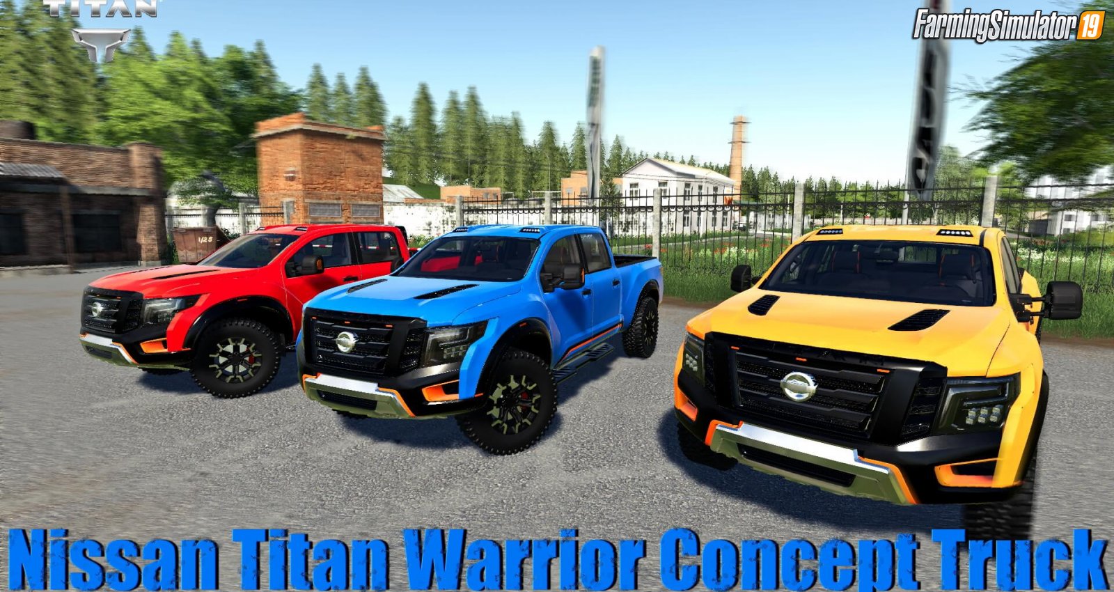 Nissan Titan Warrior Concept Truck for FS19