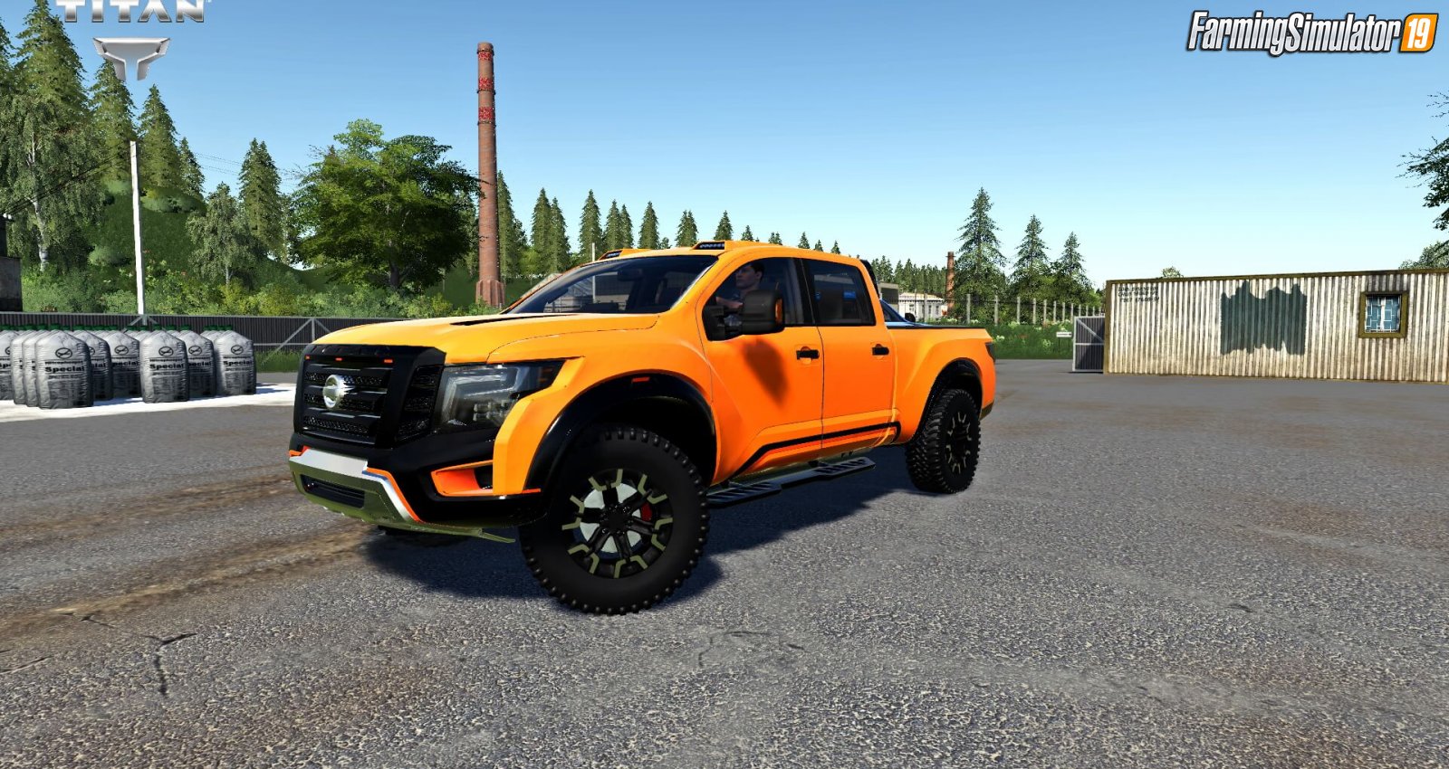 Nissan Titan Warrior Concept Truck for FS19