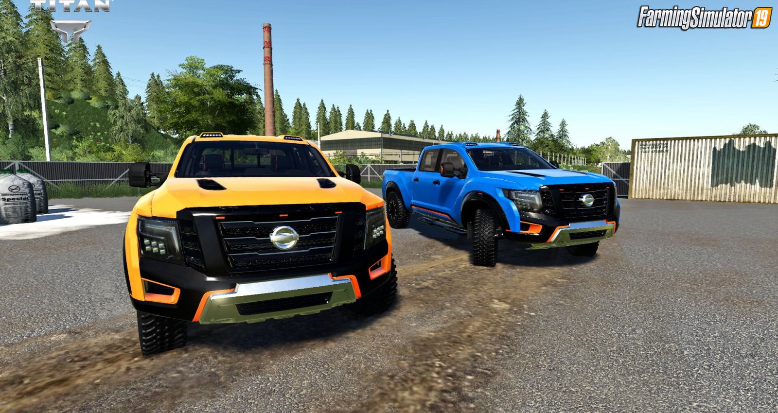 Nissan Titan Warrior Concept Truck for FS19