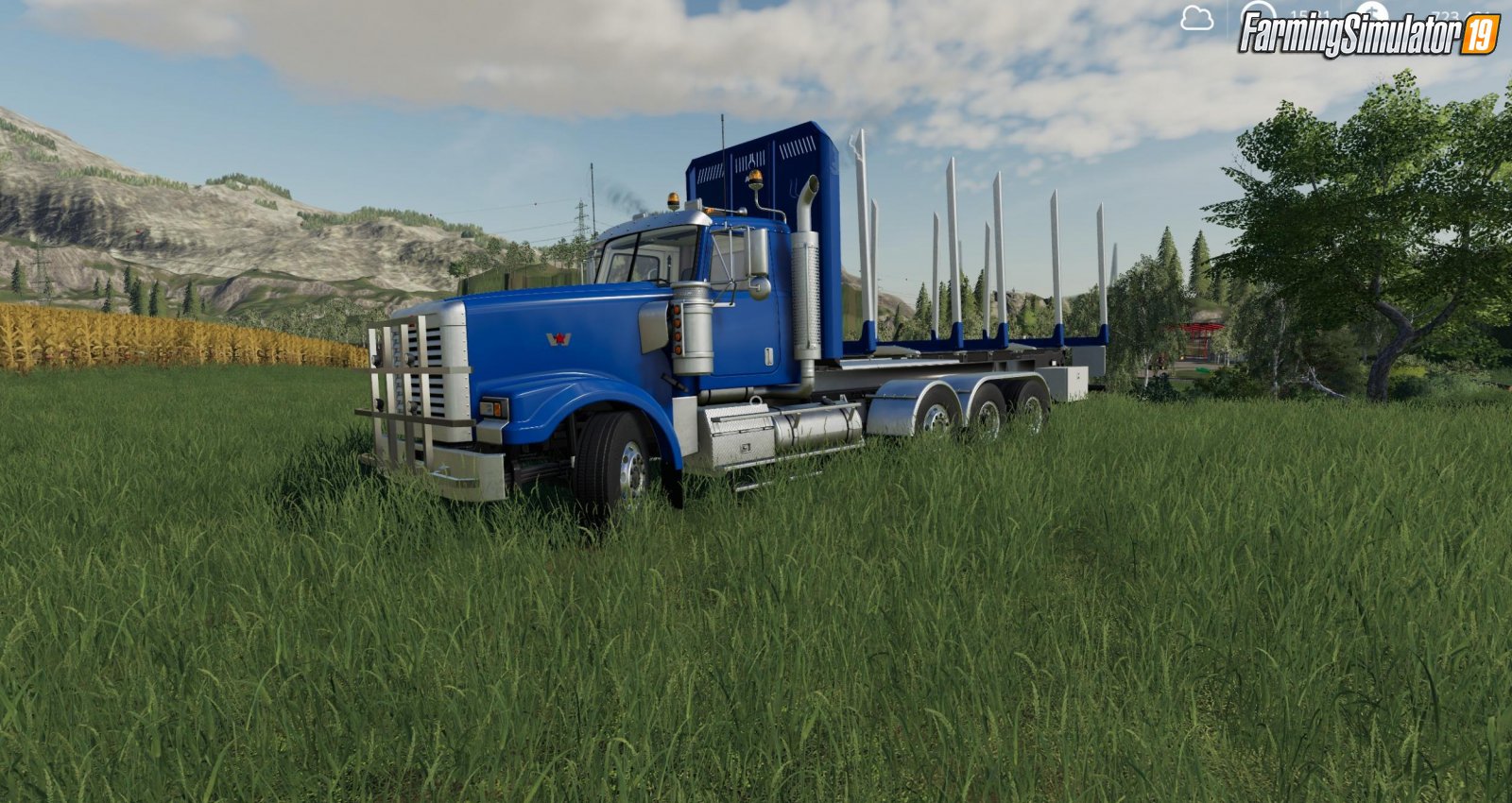 Western Star Hulk Log truck for FS19