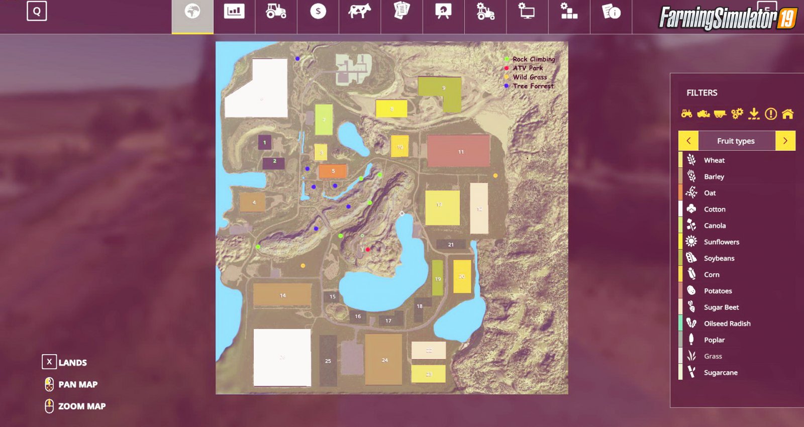 The Praries Map for FS19