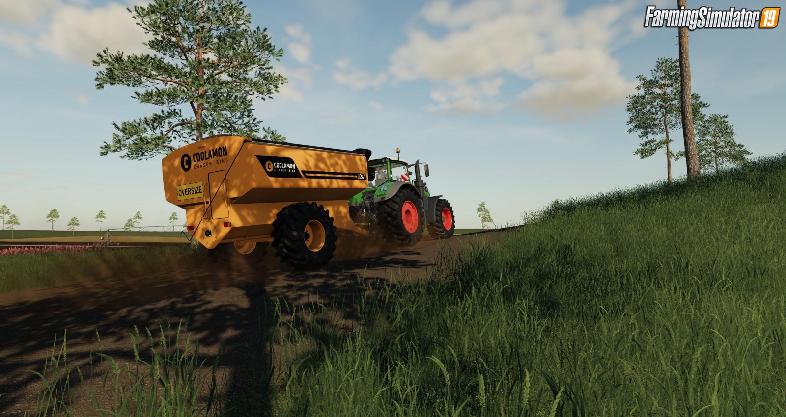 Trailer Coolamon Chaser Bins 24T for FS19