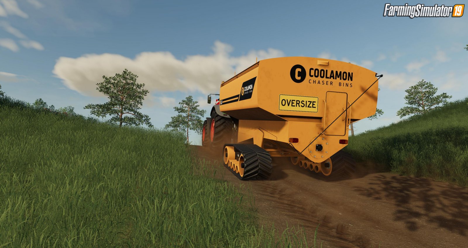 Trailer Coolamon Chaser Bins 24T for FS19