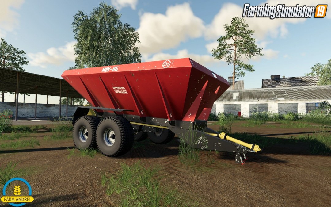 Trailer MVU-8 (МВУ-8) for FS19