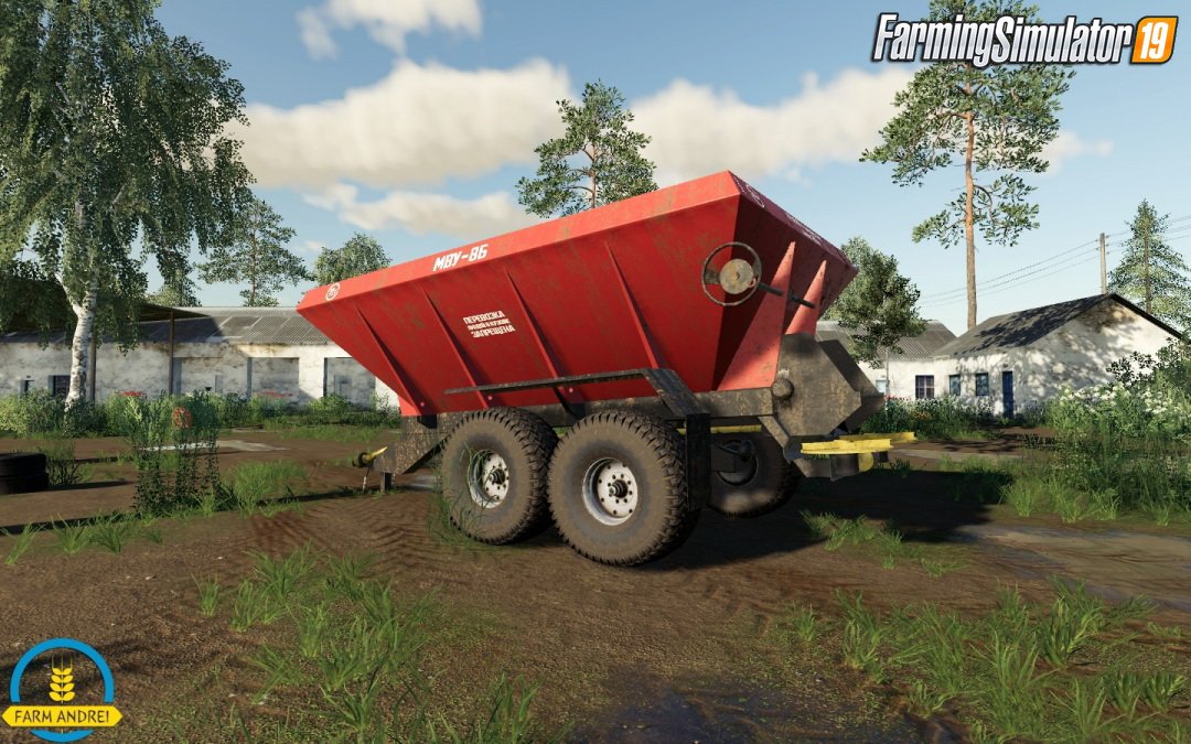 Trailer MVU-8 (МВУ-8) for FS19