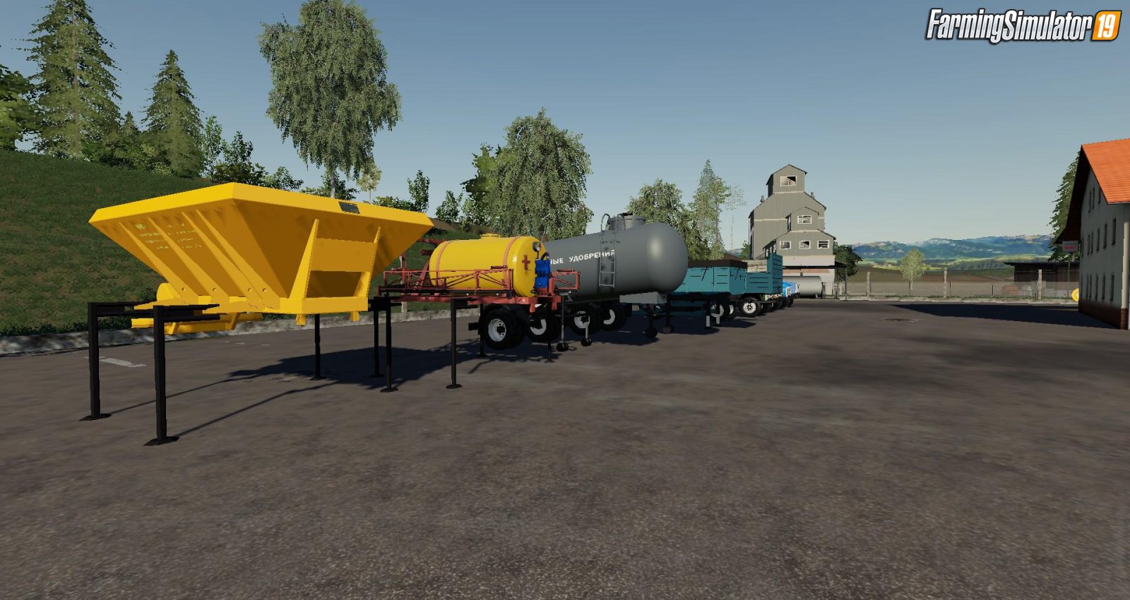 ZIL Pack Trucks + Trailers for FS19