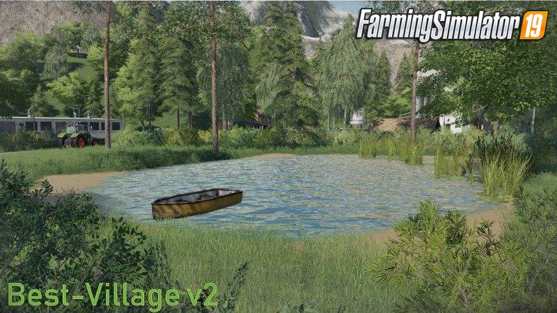 Best Village Map v2.0 by Dawider for FS19