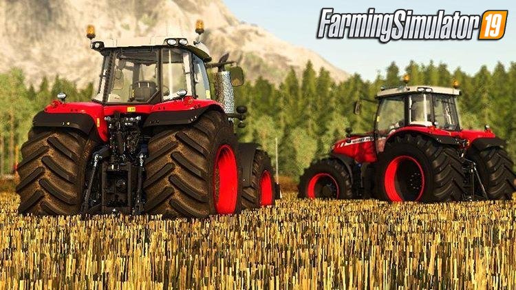 Tractor Massey Ferguson 7700 Series v1.0 Edit by KUULBULT FM for FS19