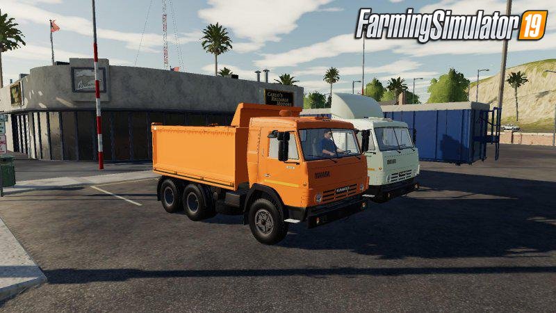 KamAZ 5410 + Semi Trailer for FS19