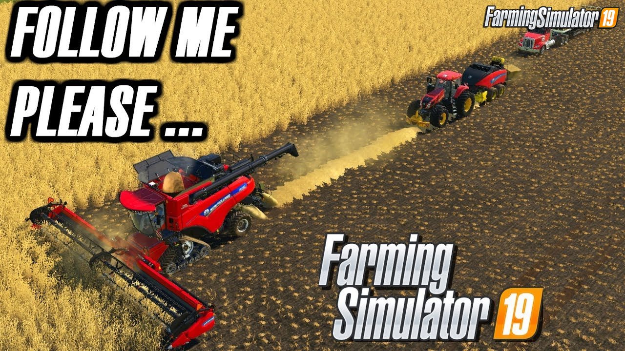 Follow Me Mod by Decker_MMIV for FS19